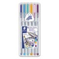 Staedtler Staedtler 334SB6S1A6 Triplus Fineliner Pen; Assorted Color - Count 6 334SB6S1A6